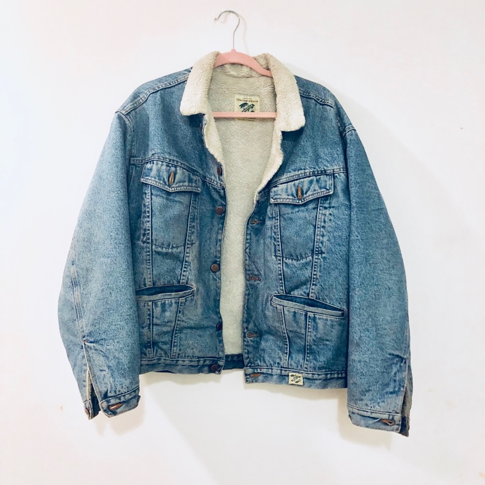VTG 90’s Classic Men’s Sherpa Lined Denim Jacket